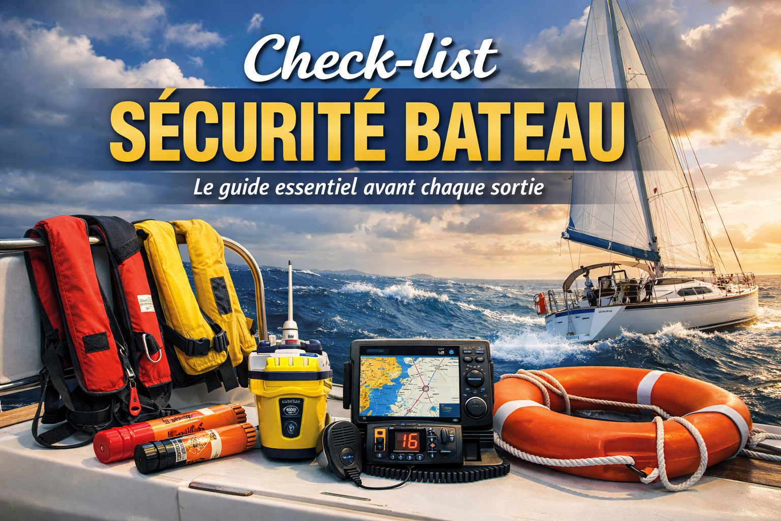 Check-list sécurité bateau