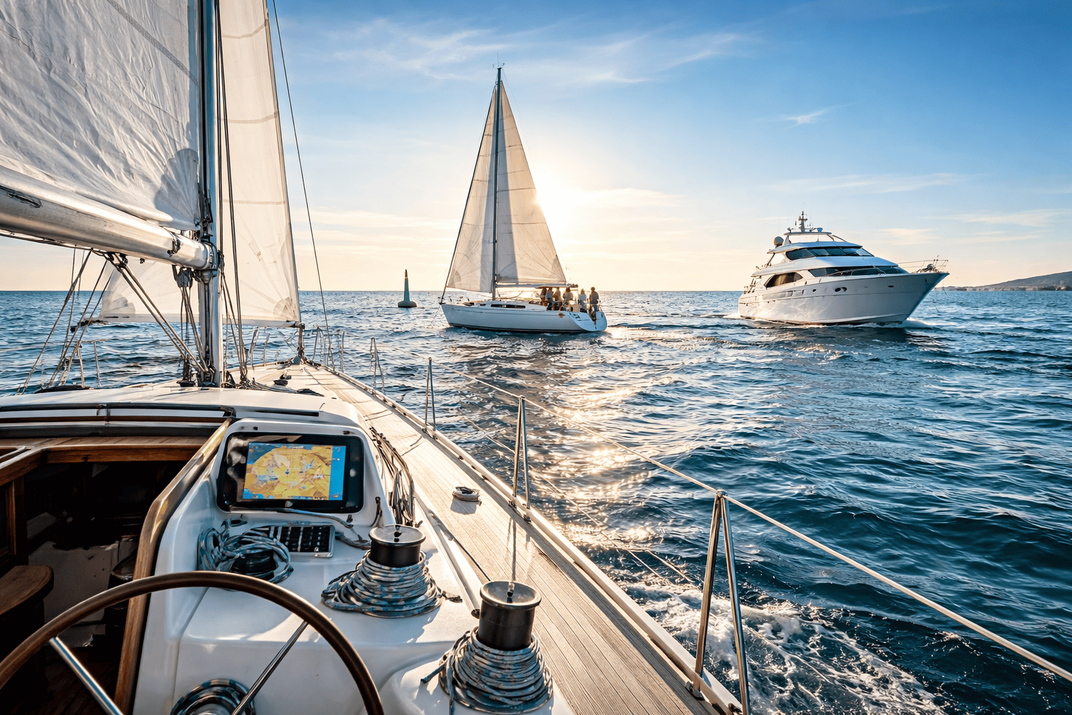 Comment éviter une collision en mer ? Guide complet basé sur le RIPAM