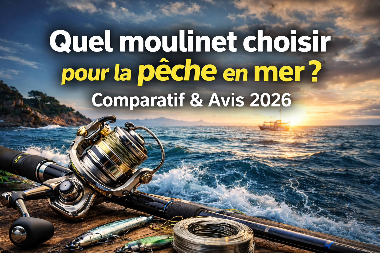 Moulinet de pêche 2026