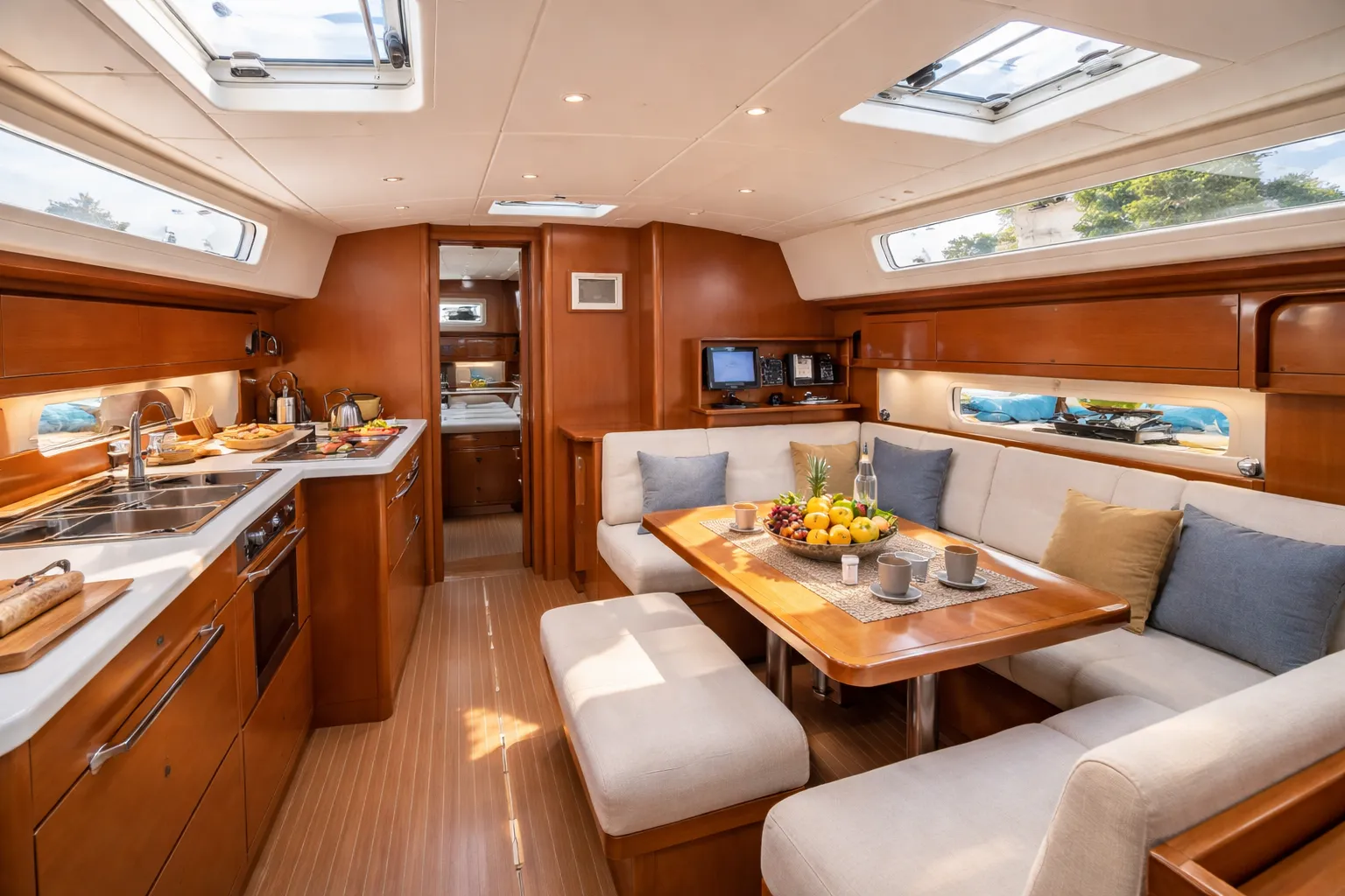 Aménagement voilier