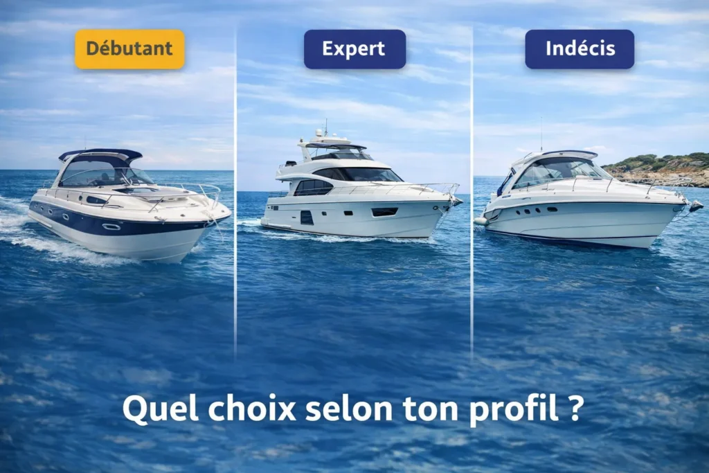 Choisis ton yacht selon ton profil